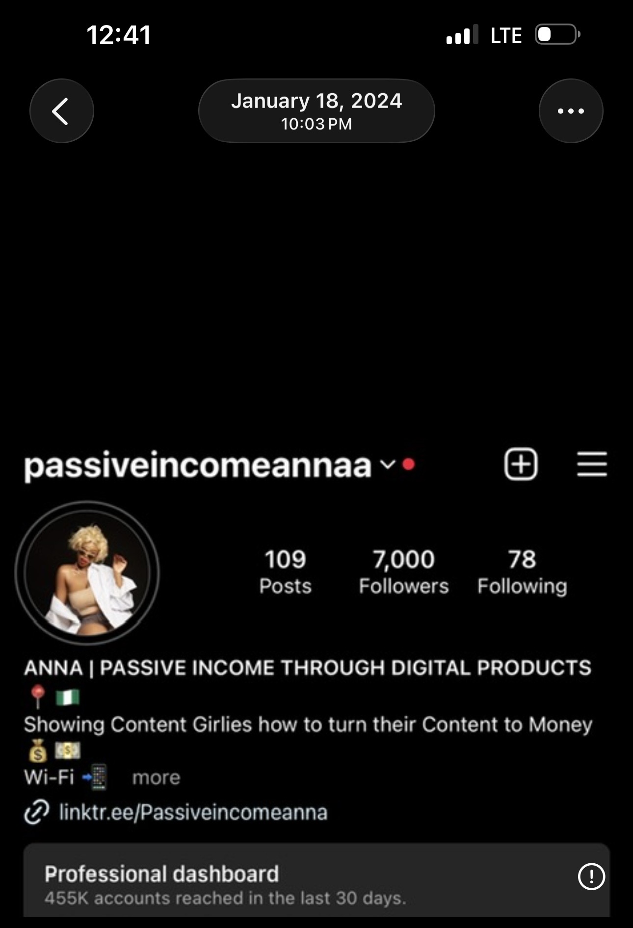 7,000 FOLLOWERS / JAN 18, 2024